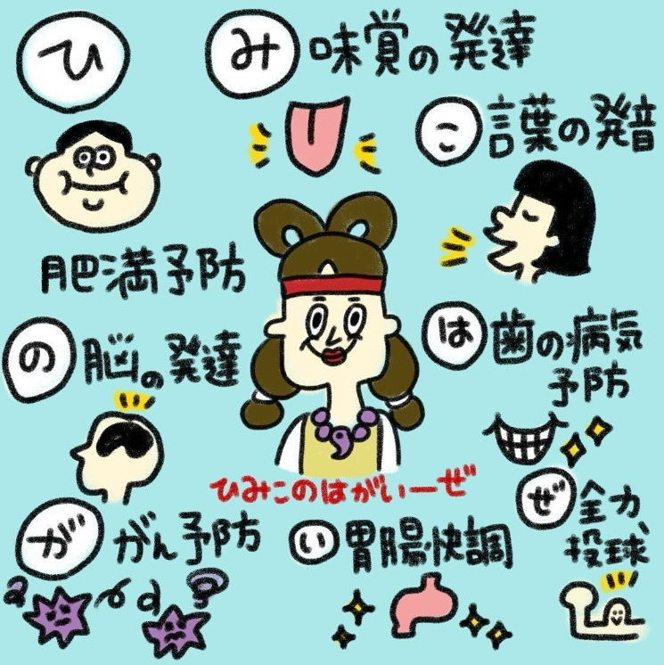 ひみこのはがいーぜ